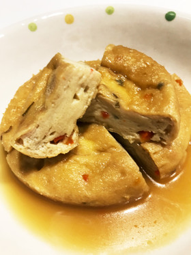 簡単がんもどき(厚揚げ・絹揚げ)の甘辛煮